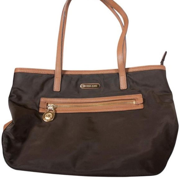MICHAEL Michael Kors Handbags - Michael Kors Tote Nylon Brown